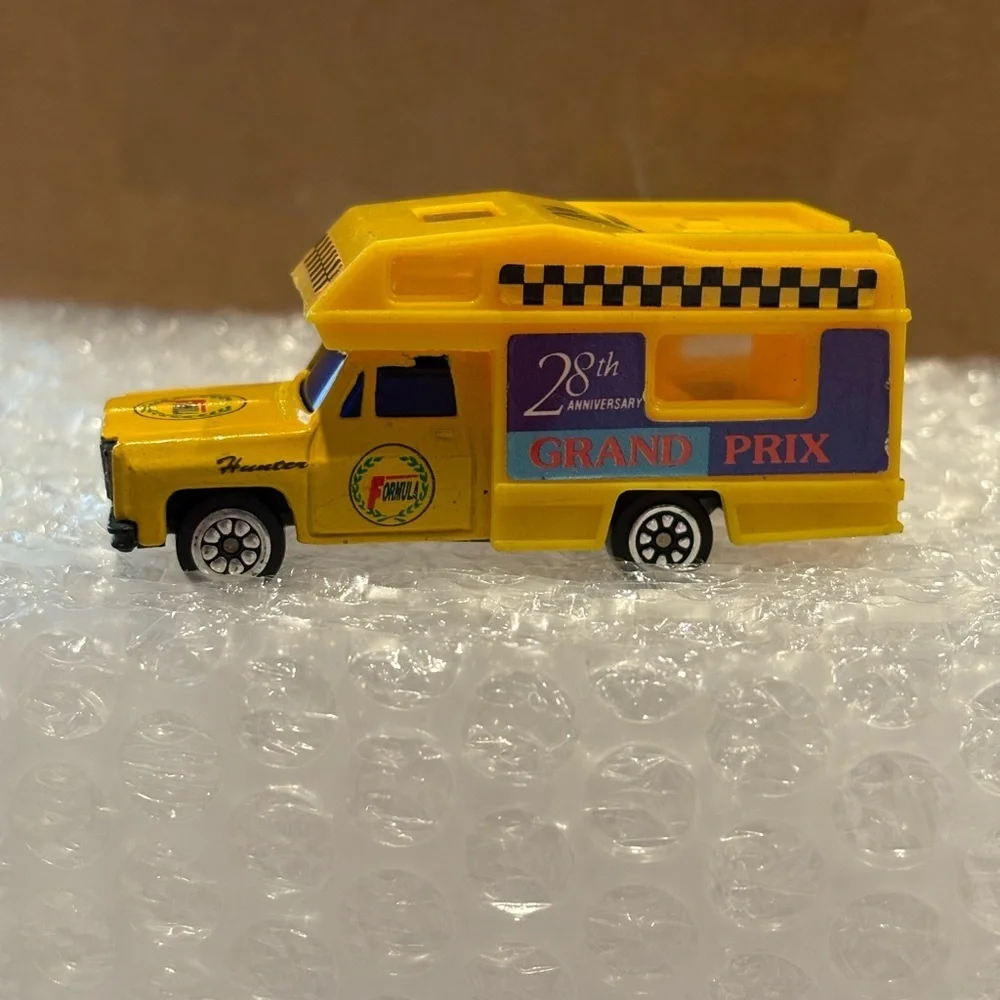 Vintage Realtoy Camper Truck Formula 28th Grand Prix Anniversary Squarebody Toy